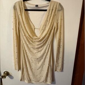 Shein Pearl Mini Dress